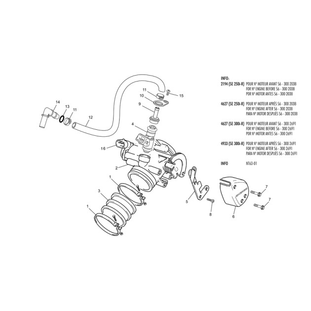 INJECTION BOODY END 250
