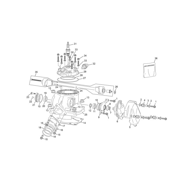 SPARK PLUG  BR8ES/ W24ESRU 250 2T END