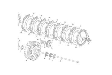 FRICTION CLUTCH DISK END 450 /510
